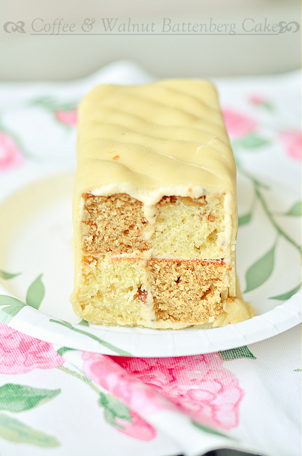 June Daring Bakers': Battenberg Cake - The Novice Housewife